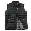 North 56°4 by Allsize modische XXL Steppweste schwarz