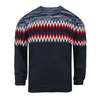 North 56°4 by Allsize Strickpullover blau-rot-weiß XXL