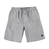 North 56°4 gerippte XXL Sweatshorts grau melange