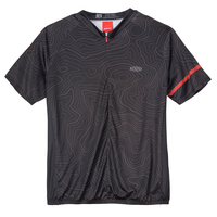 North 56°4 Sport Radtrikot schwarz gemustert XXL
