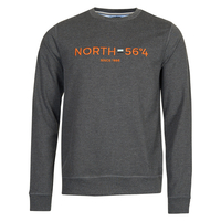 North 56°4 Sweatshirt Übergröße dunkelgrau Logo