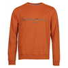 North 56°4 Sweatshirt Übergröße orange Logostickerei