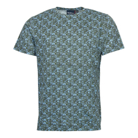 North Allsize XXL T-Shirt Palmenprint oliv-hellblau