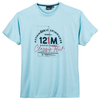 North by 56°4 T-Shirt XXL hellblau maritim bedruckt