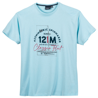 North by 56°4 T-Shirt XXL hellblau maritim bedruckt
