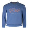 Redfield Übergrößen Vintage Sweatshirt denimblau