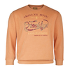 Redfield Übergrößen Vintage Sweatshirt hellorange