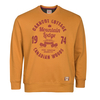 Redfield Übergrößen Vintage Sweatshirt kürbisorange