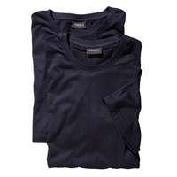 Redfield Doppelpack T-Shirt dunkelblau Übergröße