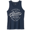 Redfield maritimes Achselshirt Übergröße dunkelblau