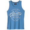 Redfield maritimes Achselshirt Übergröße himmelblau