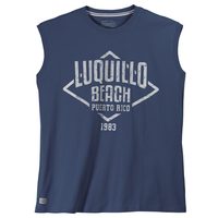 Redfield XXL Muskelshirt denimblau Luquillo Beach