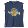 Redfield XXL Muskelshirt denimblau Print Reeds Bay