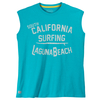 Redfield XXL Muskelshirt türkis Print California