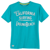 Redfield XXL T-Shirt türkis Print California Surfing
