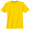 Redmond Basic Rundhals T-Shirt Übergröße sonnengelb