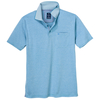Redmond "Wash & Wear" Polo türkisblau melange XXL