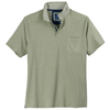 Redmond "Wash & Wear" XXL Poloshirt oliv melange