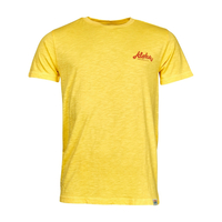 Replika Allsize Übergrößen T-Shirt gelb Rückenprint
