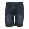 Replika Übergrößen Jeans Shorts dark blue used