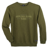 Replika by Allsize Sweatshirt Übergröße oliv bedruckt