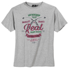 Replika by Allsize XXL T-Shirt hellgrau melange Print
