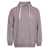 Replika Hoodie Übergröße modisch weinrot melange