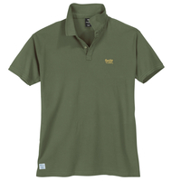 Replika Polo oliv Übergröße Logostickerei