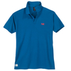 Replika Polo royalblau Übergröße Logostickerei