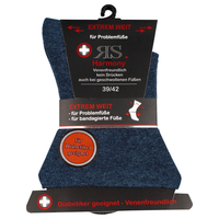 RS Harmony 2er-Pack Strumpf extrem weit jeansblau