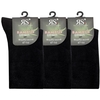 RS Harmony Viskose Socken "Bambus" schwarz 3er Pack Übergröße