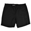 Schwarze Sport- und Freizeitbermuda Authentic Klein Übergröße
