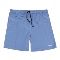 Schwimm- und Badeshort fein gestreift blau weiss von Kapart Übergröße