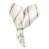 Seideneinstecktuch champagner gestreift J.Ploenes