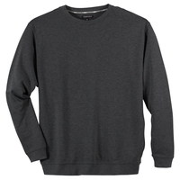 Sweatshirt Herren Übergröße anthra melange Redfield