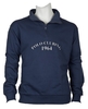 Troyer Sweatshirt Herren Übergröße blau-grau DAVE´S Übergröße