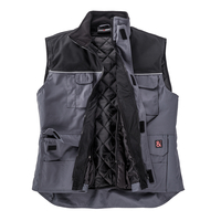 XXL Abraxas 2-in-1 Arbeitsweste anthrazit/schwarz