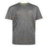 XXL Allsize T-Shirt "Cool Effect" anthrazit meliert