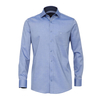 XXL CasaModa Langarmhemd blau mit feinem Druck