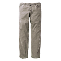 XXL Club of Comfort Coolmax Stretchhose graubraun