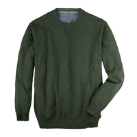 XXL Kitaro Feinstrickpullover tannengrün melange
