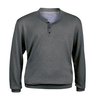 XXL Kitaro Serafino-Strickpullover anthrazit meliert