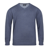 XXL North 56°4 Pullover denimblau melange V-Neck