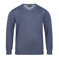 XXL North 56°4 Pullover denimblau melange V-Neck
