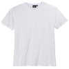XXL North 56°4 V-Ausschnitt T-Shirt weiß Brusttasche