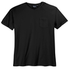 XXL North 56°4 V-Neck T-Shirt schwarz Brusttasche