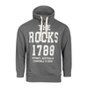 XXL Redfied bedrucktes Sweatshirt steingrau