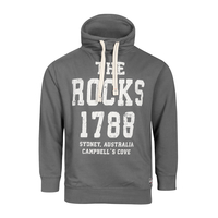 XXL Redfied bedrucktes Sweatshirt steingrau