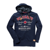 XXL Redfield Kapuzen Sweatshirt dunkelblau mit Druck