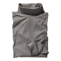 XXL Redfield Rollkragenshirt Roy grau melange